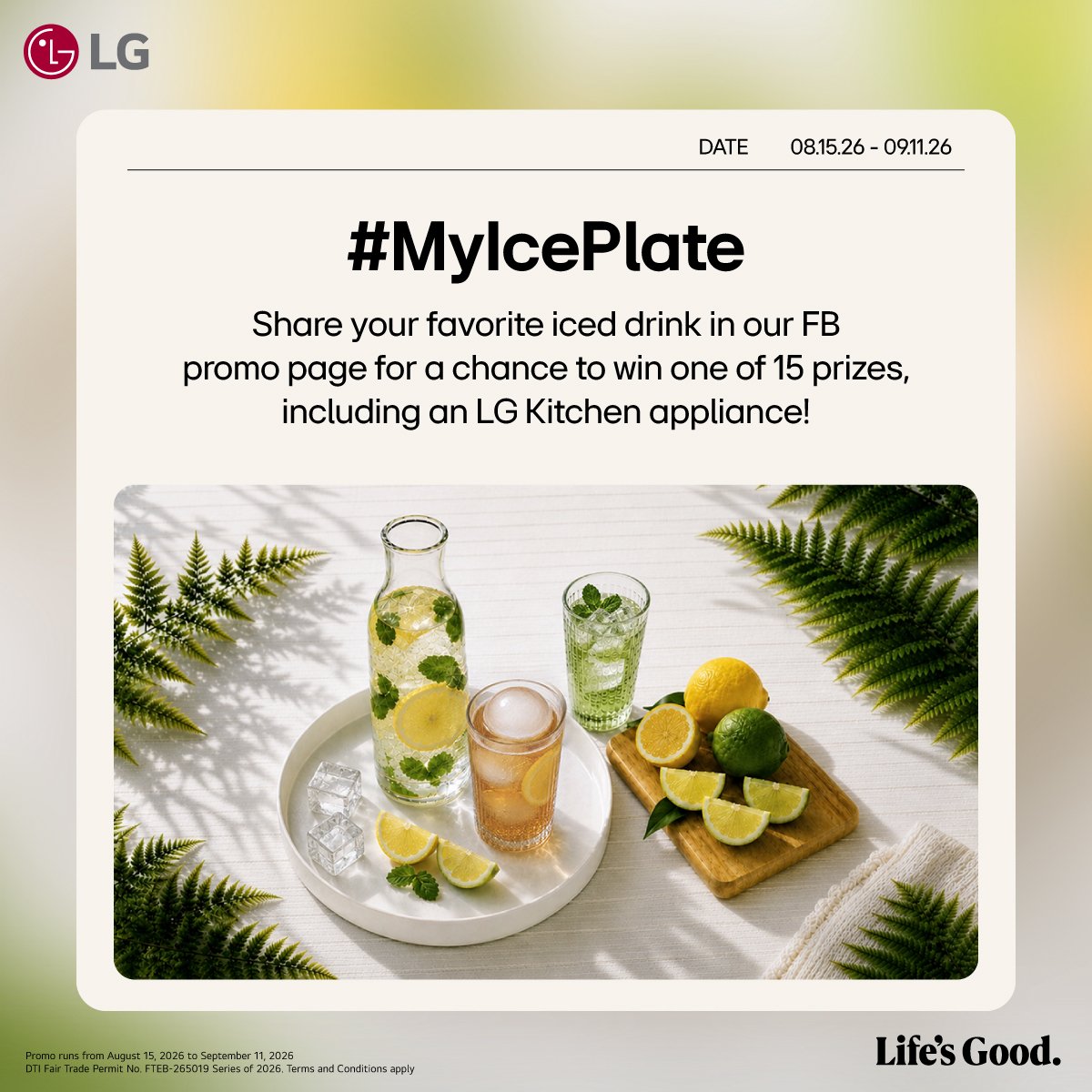 LG My Ice Plate Contest