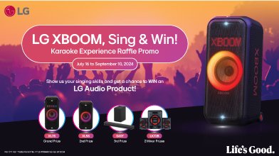 LG XBoom Sing & Win
