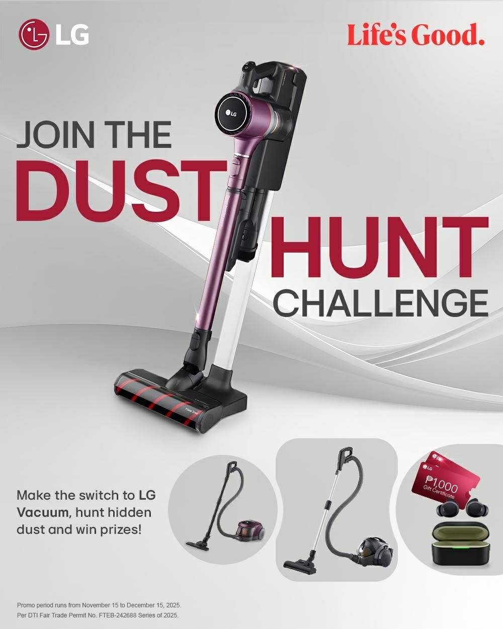 LG Dust Hunt Photo Challenge