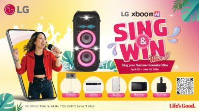 LG Xboom Sing and Win Wave 5